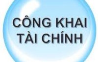 Thông báo công khai thu chi thực hiện 6 tháng cuối năm 2024