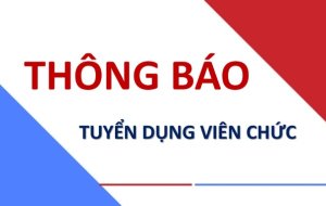 Thông báo triệu tập thí sinh đủ điều kiện tiêu chuẩn tham gia phỏng vấn (vòng 2) trong kỳ tuyển dụng viên chức.