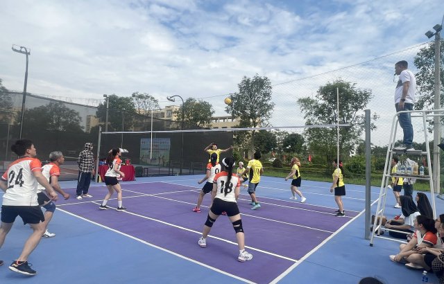 Hội thao giao lưu pickleball, bóng bàn, bóng chuyền hơi CBVC, NLĐ Cụm thi đua số 12 chào mừng kỷ niệm 50 năm Ngày giải phóng miền Nam, thống nhất đất nước 30/4/1975 – 30/4/2025