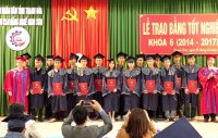 Trường cao đẳng nghề Nghi Sơn tổ chức lễ trao bằng tốt nghiệp cho sinh viên khóa VI 2014 - 2017 