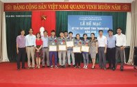 Học sinh - Sinh viên Trường cao đẳng nghề Nghi Sơn tham gia Kỳ thi tay nghề cấp tỉnh năm 2018.